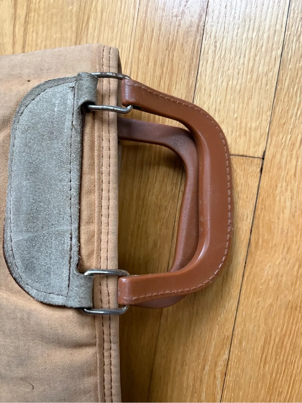 Vintage J.M. Bucheimer Canvas Gun Rifle Shotgun Case Bag Tan 45